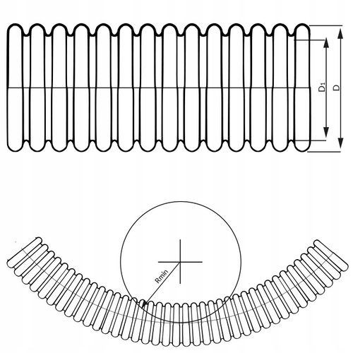 Elastyczna karbowana rura nierdzewna DN16 3/4 stal AISI 316L Flexo na Arena.pl