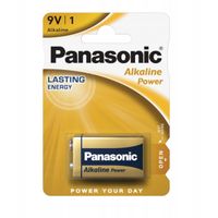 Bateria Panasonic 9V blister - 1szt