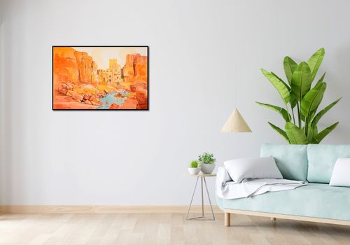 Plakat 91,5x61cm Ruiny pod Słońcem na Arena.pl