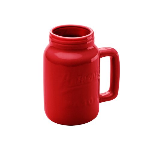 KUBEK CERAMICZNY VERMO CZERWONY 570 ml na Arena.pl