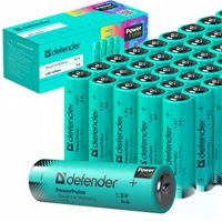 40x BATERIE BATERIA ALKALICZNE PALUSZKI DEFENDER POWERPULSE PRO AA LR6