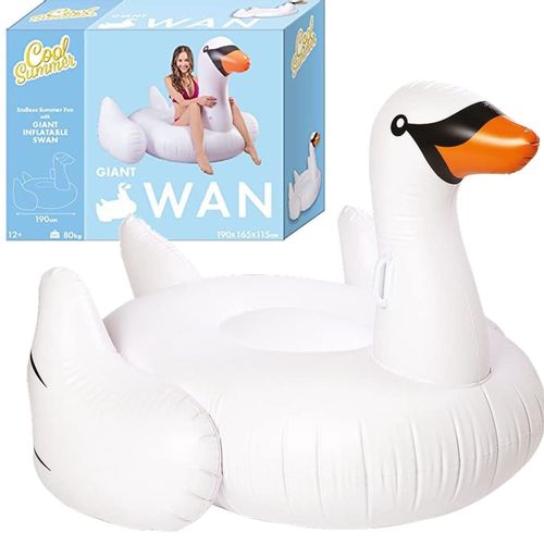 COOL SUMMER MATERAC DMUCHANY ŁABĘDŹ na Arena.pl