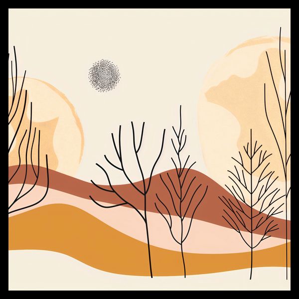 Plakat 50x50cm Wydarta Pustynia zdjęcie 2