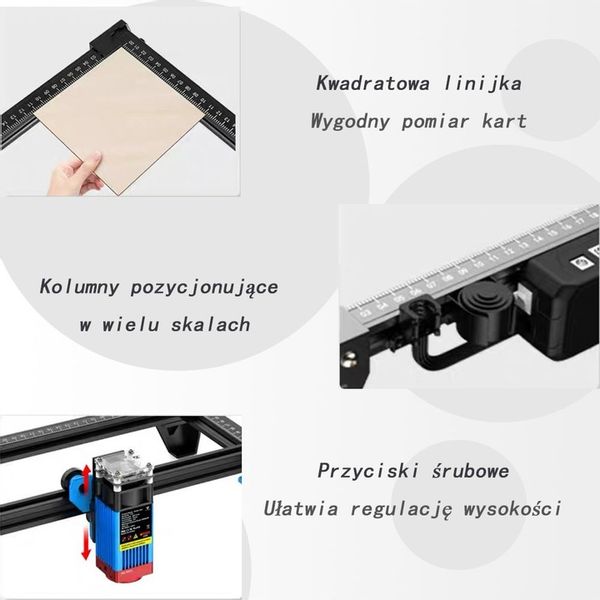 Nowa grawerka laserowa Twotrees TTS-55 Pro 5.5W 30000mm/min ploter tnący zdjęcie 5