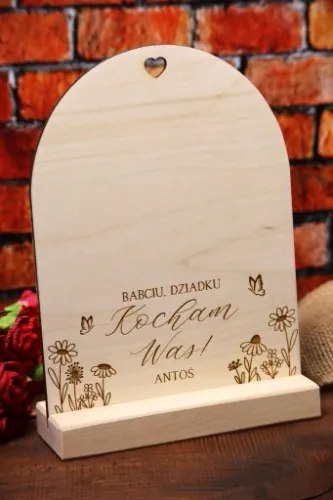 RAMKA DLA DZIADKA I BABCI Prezent na Dzień Dziadka i Dzień Babci GRAWER na Arena.pl