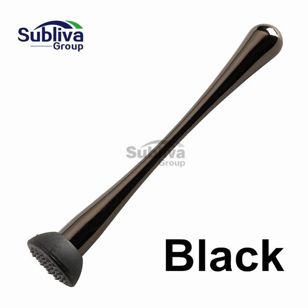 SHAKER do drinków i koktajli  stalowy - DRINK BAR Czarny zdjęcie 1