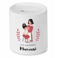 Skarbonka Dla Mamy Matki Dla Kochanej Mamusi Z Nadrukiem Ze Zdjęciem