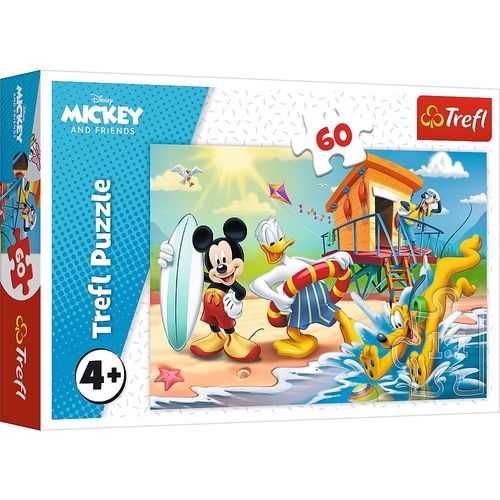 Puzzle 60 Ciekawy Dzień Mikiego I Przyjaciół 17359 na Arena.pl