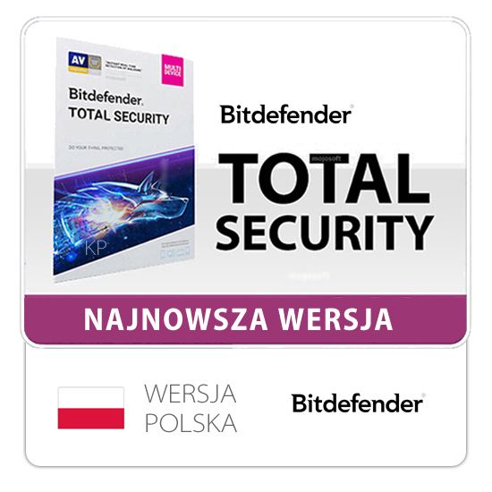 BitDefender Total Security multi-device 5PC / 3Lata zdjęcie 1