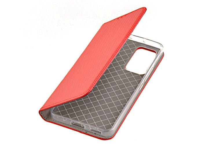 Etui Smart do Xiaomi 12 Lite czerwony zdjęcie 1