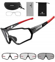 Rowerowe Okulary PRZECIWSŁONECZNE FOTOCHROM Ramka