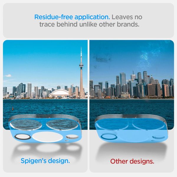 osłona aparatu spigen optik.tr camera protector 2-pack iphone 14 pro zdjęcie 10