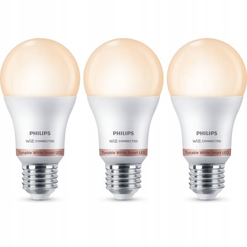 Żarówka smart Philips 3x E27 LED Tunnable White 60W A60 na Arena.pl