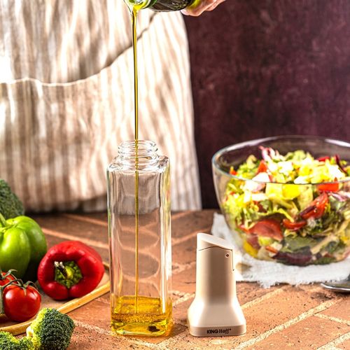 szklana butelka 500ml z nalewakiem do octu i oliwy kinghoff kh-2004 na Arena.pl