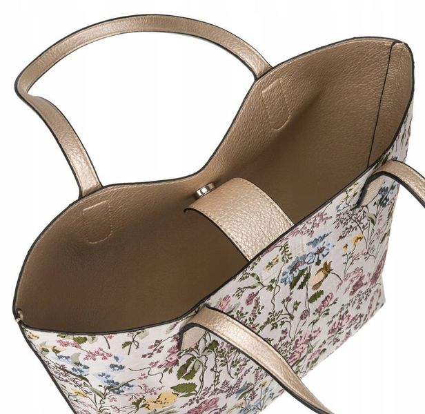 shopperka ze skóry ekologicznej - david jones zdjęcie 7