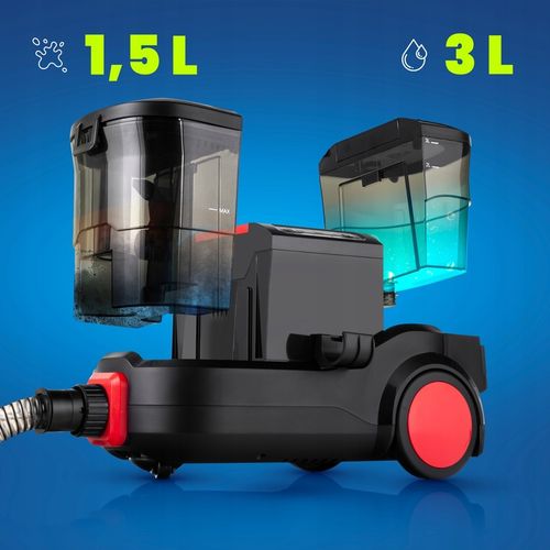 ODKURZACZ PIORĄCY DO DYWANÓW SSAWKA TAPICERKI PROFESJONALNY LEHMANN 2000W na Arena.pl