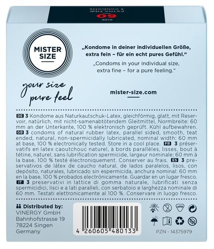 mister size 60mm pack of 3 na Arena.pl