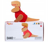 Klocki drewniane Dano 7w1 3+ Malblo