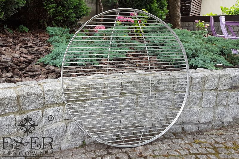 Ruszt do grilla ze stali nierdzewnej - okrągły 80 cm ES-ER - Arena.pl