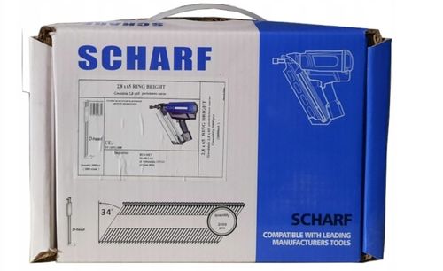 Gwoździe 2,8x65 łączone papierem Scharf na Arena.pl