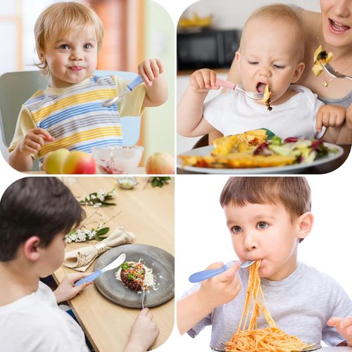 PAEFIU Komplet Sztućców dla Dzieci, 6 Części, ze Stali Nierdzewnej na Arena.pl