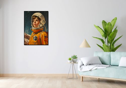 Plakat 64x90cm Pionierka Kosmosu na Arena.pl
