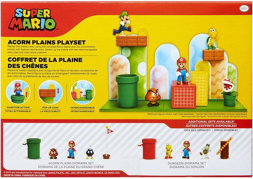 Super Mario makieta Acorn Plains na Arena.pl