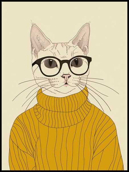 Plakat 75x100cm Intelektualista zdjęcie 2