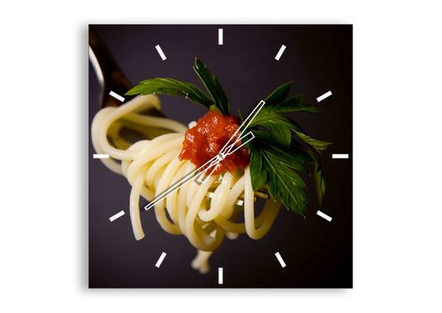 Zegar Ścienny - Spaghetti Sos  - 60X60 Cm - C3Ac60X60-1307 na Arena.pl
