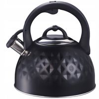 CZAJNIK Z GWIZDKIEM TRADYCYJNY INDUKCJA GAZ STAL NIERDZEWNA DUŻY 3l