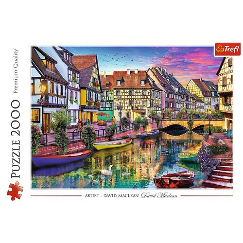 Puzzle 2000 Elementów Colmar Francja na Arena.pl