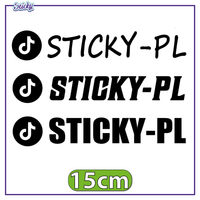 Naklejka NICK TIK TOK 15 cm