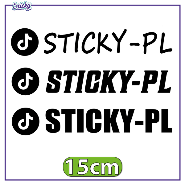 Naklejka NICK TIK TOK 15 cm zdjęcie 1