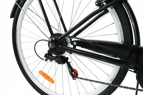 DAMSKI ROWER MIEJSKI 28 EVERMORE 7 SHIMANO CZARNY na Arena.pl