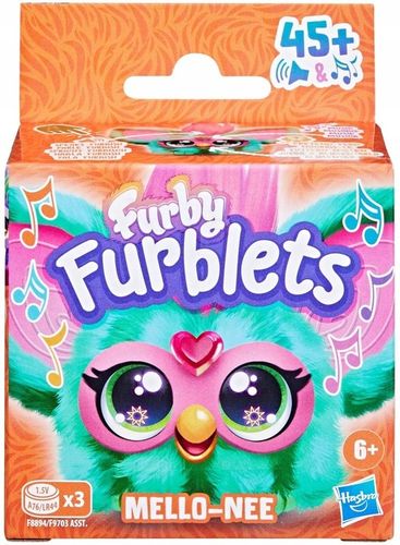 Furby FURBLETS Interaktywna maskotka Mello-Nee LETNI CHILL F8894 Furbiś na Arena.pl
