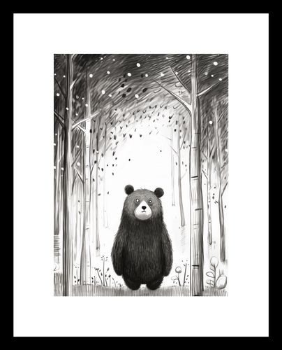 Plakat 13x18cm Ciekawski Miś na Arena.pl