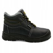 BUTY ROBOCZE ZIMOWE trzewiki WODOODPORNE buty męskie S3 OCIEPLANE FUTREM 42
