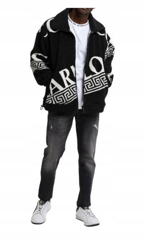 CARLO COLLUCCI Oversize Teddy jacket M na Arena.pl