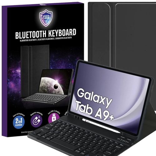 ETUI KLAWIATURA DO SAMSUNG GALAXY TAB A9 + PLUS 11.0" X210 X215 X216 CZARNY na Arena.pl