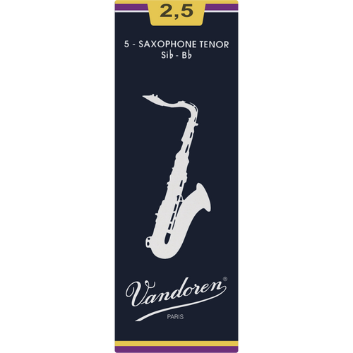 Stroik saksofon tenorowy tenor 2,5 Vandoren Classic Blue SR2225 1 szt. na Arena.pl