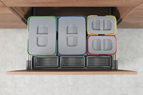 Kosze do segregacji odpadów / Pojemniki na odpady REJS 80 na Arena.pl