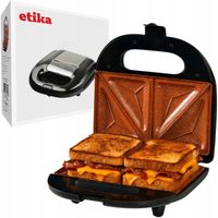 OPIEKACZ CERAMICZNY SANDWICH TOSTER 2 DUŻE KANAPKI TOSTY