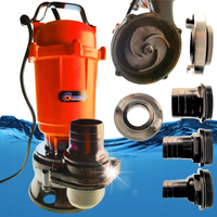 POMPA DO WODY SZAMBA ŻELIWO Z ROZDRABNIACZ 3850W 18000L/H Z KOŃCÓWKAMI