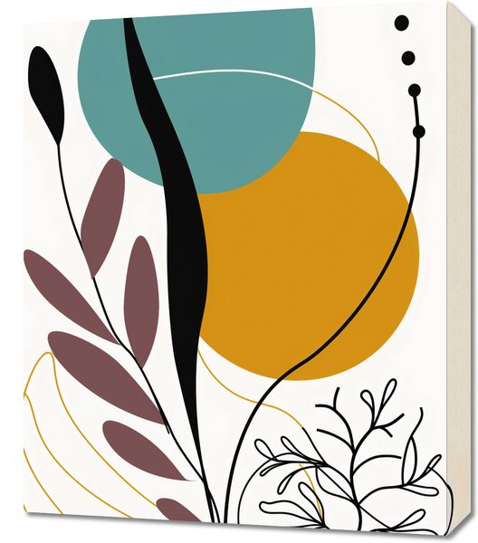 Obraz 50x60cm Akwarelowe Przebudzenie zdjęcie 1