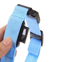 Obroża świecąca w ciemności led dla psa i kota regulowana 36cm do 59cm