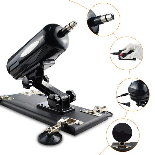 Sex maszyna wibrator zestaw 4x DILDO machine GUN na Arena.pl