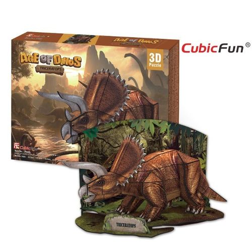 Cubicfun Puzzle 3D Triceratops na Arena.pl