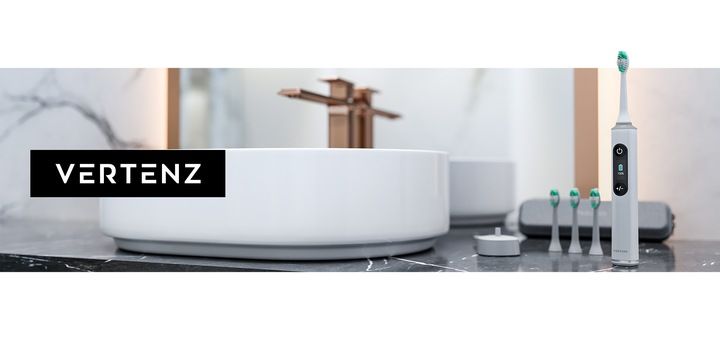 Szczoteczka Soniczna do zębów VERTENZ Wymienne Końcówki USB INDUKCJA White zdjęcie 7