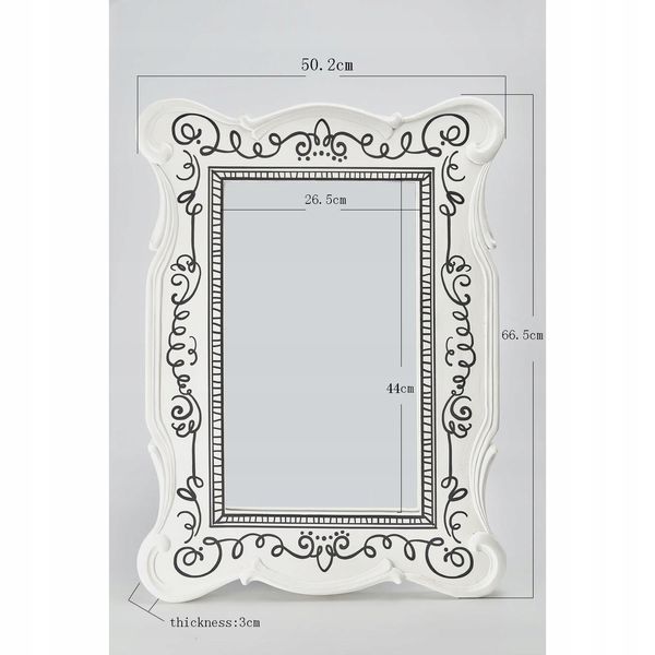 Lustro ścienne KARE DESIGN Favola 67x50cm zdjęcie 2