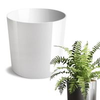 Doniczka okrągła CYLINDER DCR15 PP Osłonka na kwiaty